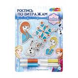 Витражи снежная принцесса MultiArt