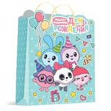 Пакет подарочный креативный Малышарики l, вырубка,190 гр/м2 ЧУДО ПРАЗДНИК