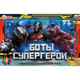 Боты-супергерои. Настольная игра-ходилка. 217х330х27 мм. Умные игры 
