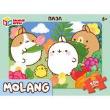 Molang. Molang. Пазлы в коробке 104 детали. 190х141х35 мм. Умные игры 