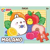 Molang. Molang. Пазлы в коробке 60 деталей. 190х141х35 мм. Умные игры 
