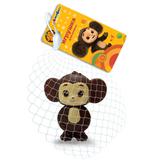 Игрушка пластизоль для ванны Чебурашка в сетке КАПИТОШКА