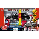 Игрушка пластик свет-звук автосервис 21 см, 2114-12-bk , красный, кор. ТЕХНОПАРК