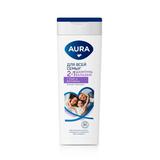 AURA Шампунь 2в1 Для всей семьи флакон/флиптоп 380мл