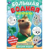 Чудеса подводного мира . Водная раскраска малышам. 235х325мм. Скрепка. 8 стр. Умка