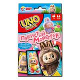 Пушистый монстрик. Карточная игра 92х130х22 мм.Умные игры 