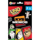 Куб мемов. Карточная игра 92х130х22 мм. Умные игры 