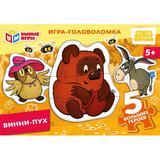 Винни Пух. Союзмультифильм. Игра-головоломка. 130х90х25 мм. Умные игры в уп.16шт