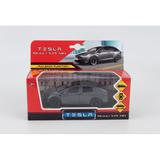 Машина металл tesla model x plaid 12 см, двери, серебр, кор. Технопарк