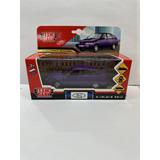 Машина металл ваз-2112 12 см, двери, багаж, фиолетовый, кор. Технопарк