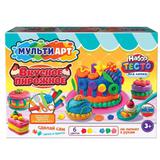 Набор для лепки вкусное пирожное, 24 см MultiArt