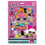 Гелевая мозаика 17x23 см ЛОЛ lol МУЛЬТИ АРТ