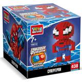 Конструктор 3D сборная фигурка супергерои, 438 дет. Город мастеров