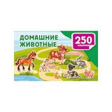 Книга АСТ Альбом 250 наклеек Домашние животные