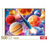 Космос. Пазлы в коробке 500 деталей. 225х320х40 мм. Умные игры 