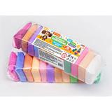 Легкий пластилин Чебурашка 12 цв. 10 гр пастель MultiArt