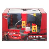 Игрушка пластик свет-звук АВТОМОЙКА с водой 21 см, тачки кор. - 