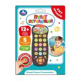 Пульт чёрный 12+ песен, мелодий и звуков. на блист. Умка