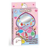 Косметика ДЛЯ ДЕВОЧЕК Molang тени для век, помада МИЛАЯ ЛЕДИ