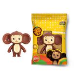 Тянучка с мукой Чебурашка 8 см, флоупак Супер Жим