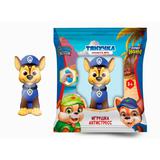 Тянучка с мукой супер щенки Чейз 8 см, флоупак Супер Жим