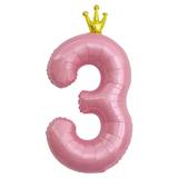 Шар (18""46 см) Сердце, Бабуля, Красный, 1 шт в уп