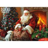 Пазлы 1000 Вечер у камина