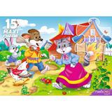 Пазлы MAXI 15 Кошкин Дом