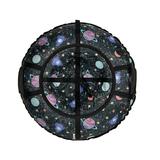 Тюбинг Hubster Люкс Pro S Сатурн черный 90 см