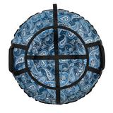 Тюбинг SnowDream Glamour S Пейсли синие 90 см