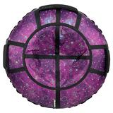 Тюбинг Hubster Люкс Pro S Астрон фиолетовый 100 см