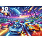 Пазлы 50 Крутой вираж в космосе