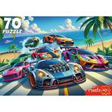 Пазлы 70 Крутой вираж у океана