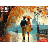 Пазлы 500 Пара в осеннем парке