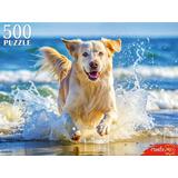 Пазлы 500 Щенок на море