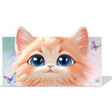 Конверт для денег кошка, фигурный, поздравляю ЧУДО ПРАЗДНИК уп-10шт 