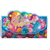 Конверт для денег шарики, фигурный, с днем рождения ЧУДО ПРАЗДНИК уп-10шт 