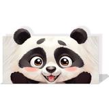 Конверт для денег панда, фигурный, поздравляю ЧУДО ПРАЗДНИК уп-10шт 