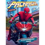 Супергеройские гонки. Раскраска. 214х290 мм. Скрепка. 16 стр. Умка