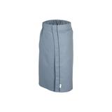 Банные штучки Вафельная накидка универсальная серая