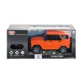 Машина ру UAZ HUNTER, свет, 30 см, оранжевый, кор Технопарк 
