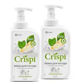 Grass Crispi bio Пенка для посуды с соком груши и экстрактом базилика 550 мл 2шт