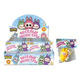 Антистресс таба веселые монстры, дисплей 8 шт. пакет с хедером Супер Жим