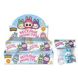 Антистресс таба веселые монстры, дисплей 8 шт. пакет с хедером Супер Жим