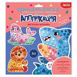 Дрофа-Медиа Набор для творчества Фигурная мозаика (3 в 1). Акула. Лев. Тюлень