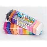 Легкий пластилин СИНИЙ ТРАКТОР 12 цв. 10 гр MultiArt