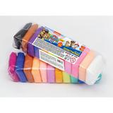 Легкий пластилин Щенячий Патруль 12 цв. 10 гр MultiArt