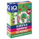 НИ IQ-карточки. Азбука, Цифры, IQ Мемо