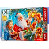 Пазлы 160 Новогодние чудеса