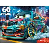 Пазлы 60 Мощная машинка